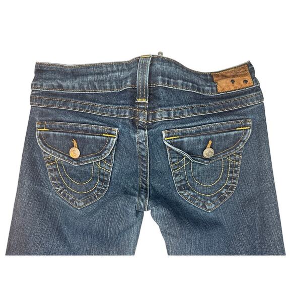 True Religion Boot Cut Jeans Women’s Size 30 Dark Wash - Picture 1 of 10